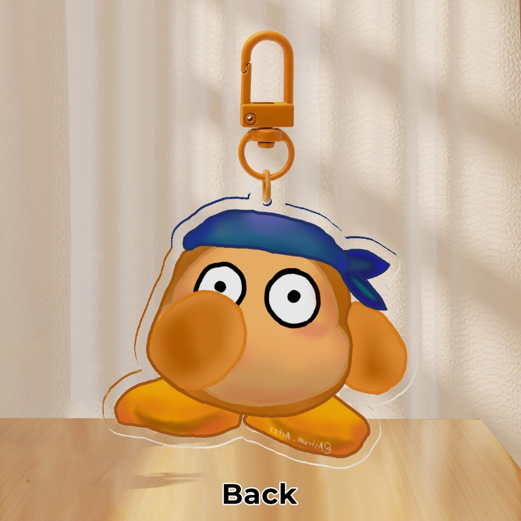 Shocked Bandana Dee Keychain