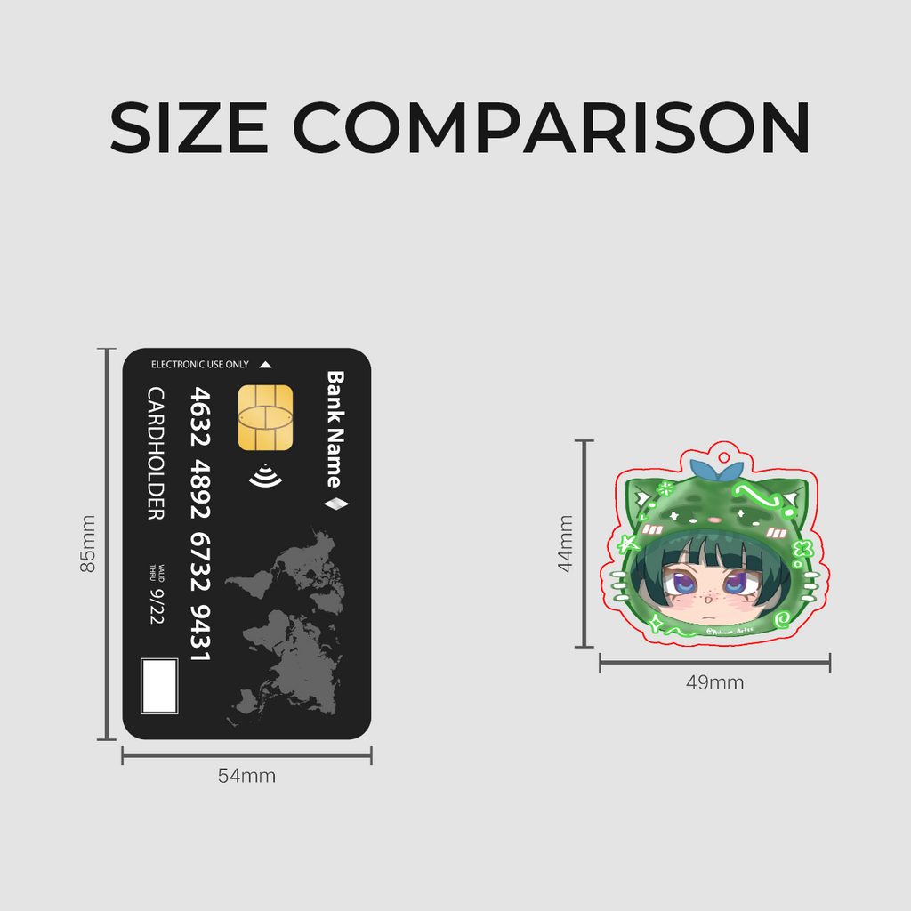 Mao Mao Cozy Cat Keychain