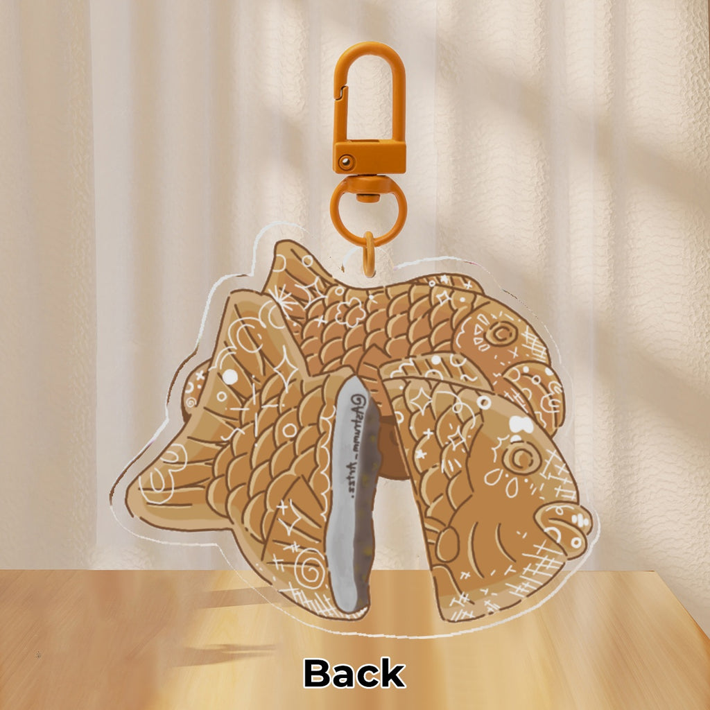 Taiyaki Fish Keychain