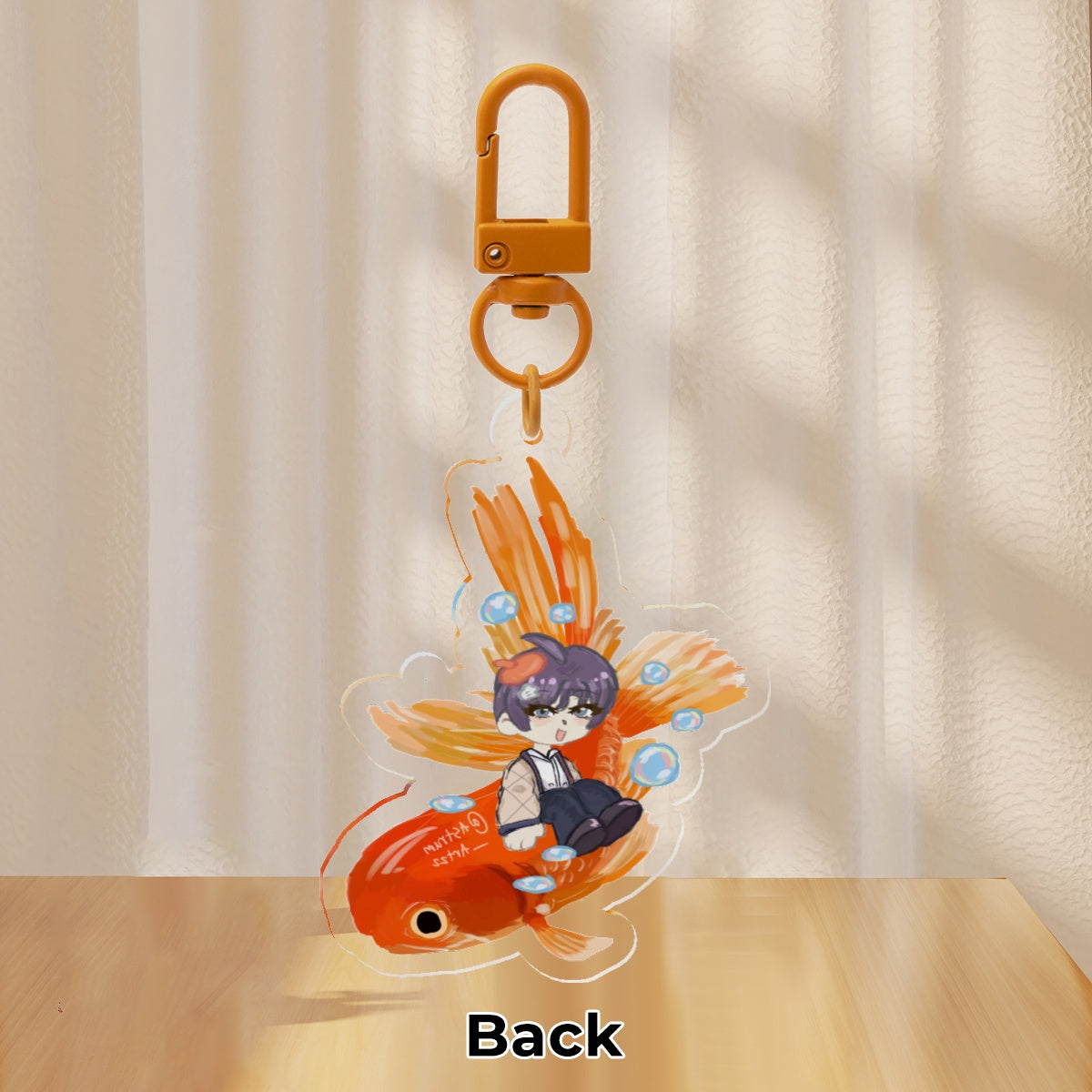 Rafayel Goldfish Keychain