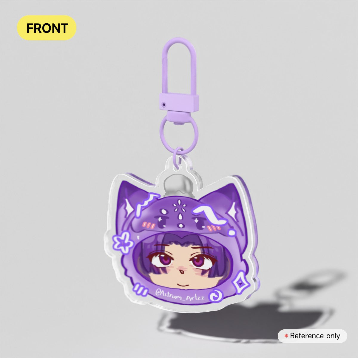 Jinshi Cozy Fox Keychain