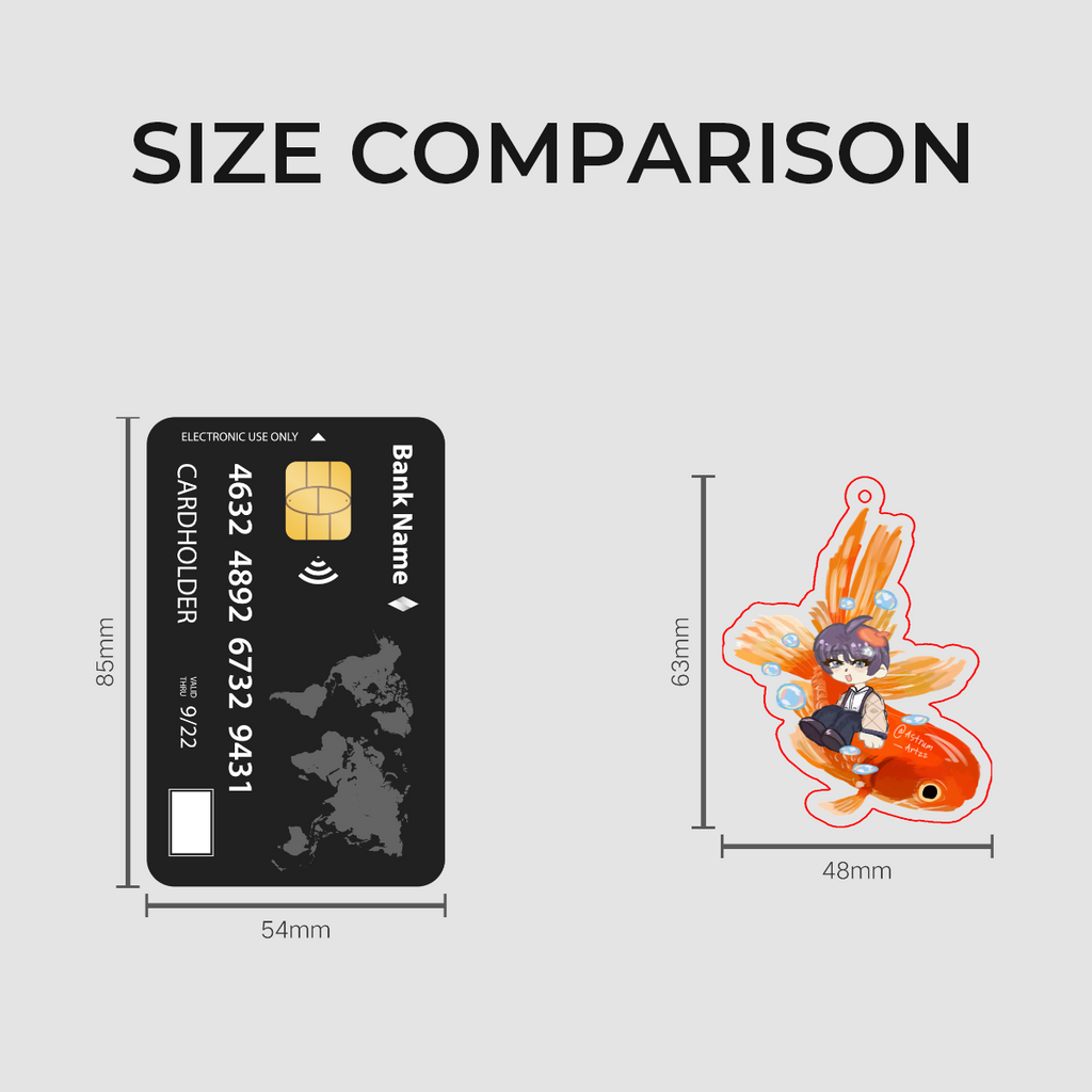 Rafayel Goldfish Keychain