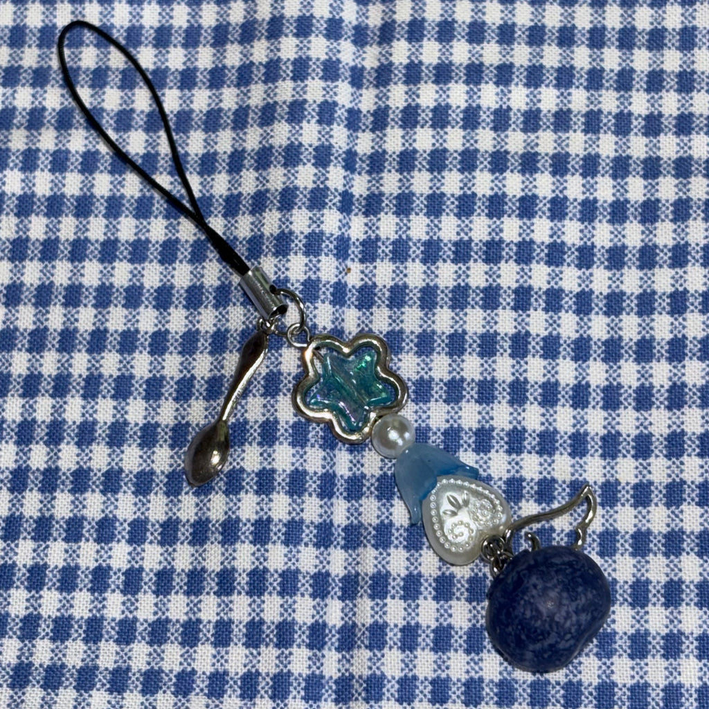 Blueberry Phone Charm
