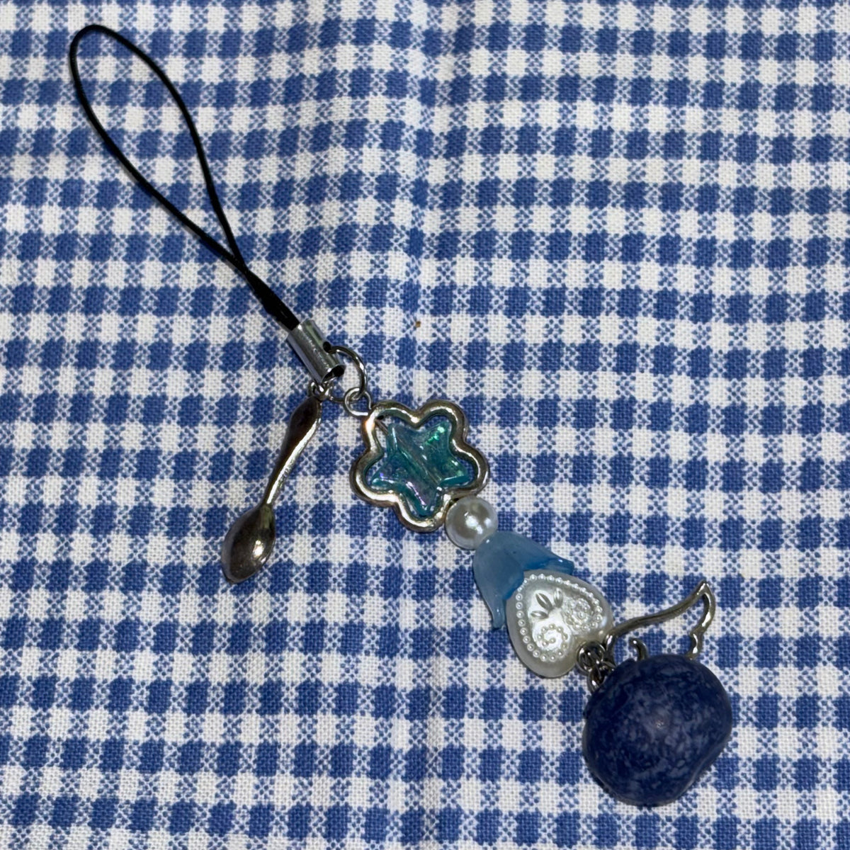 Blueberry Phone Charm