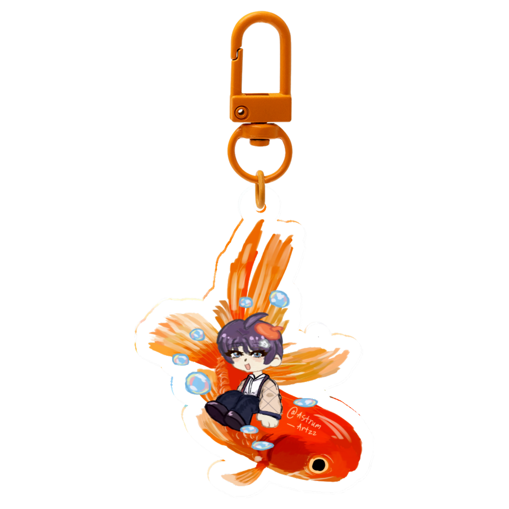 Rafayel Goldfish Keychain