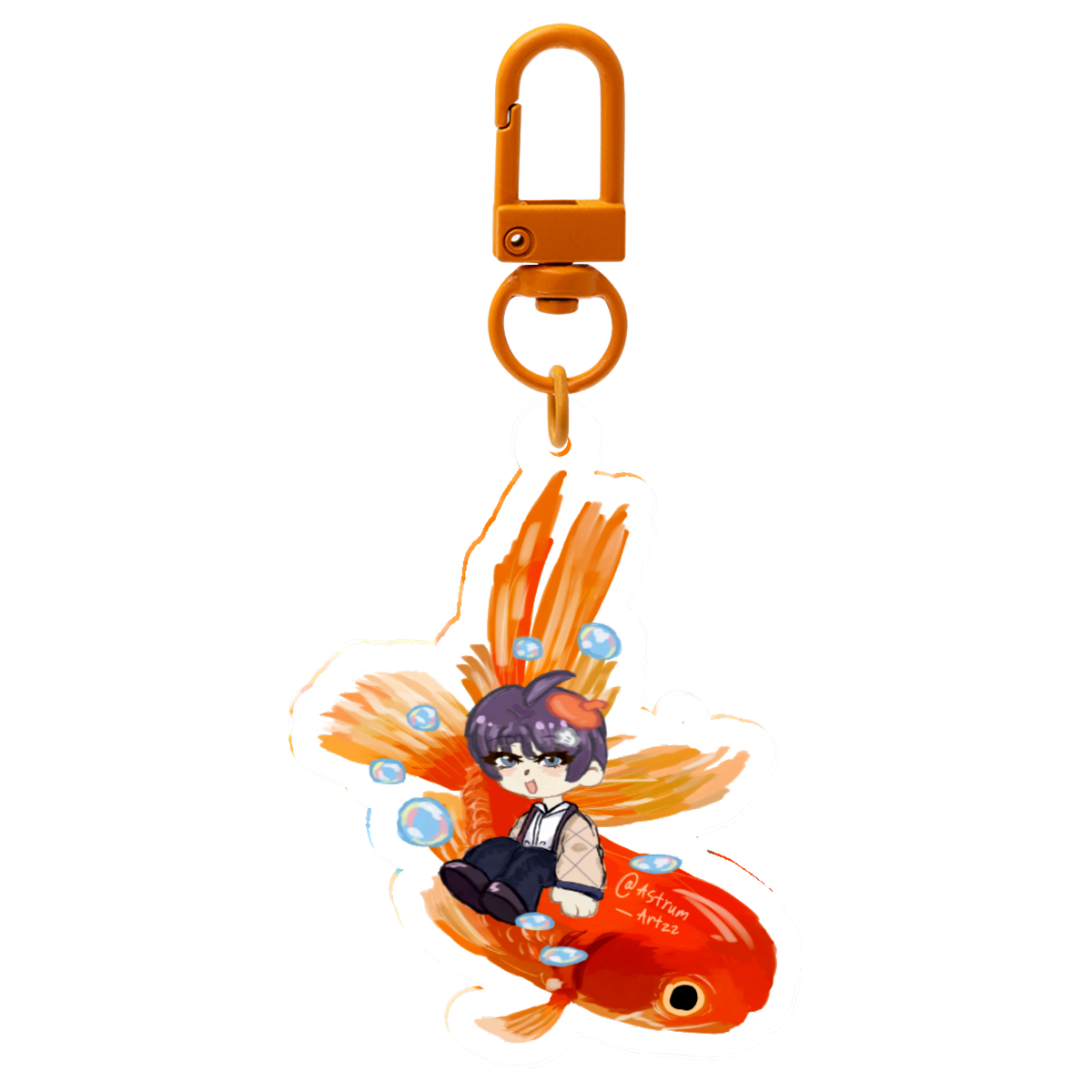 Rafayel Goldfish Keychain