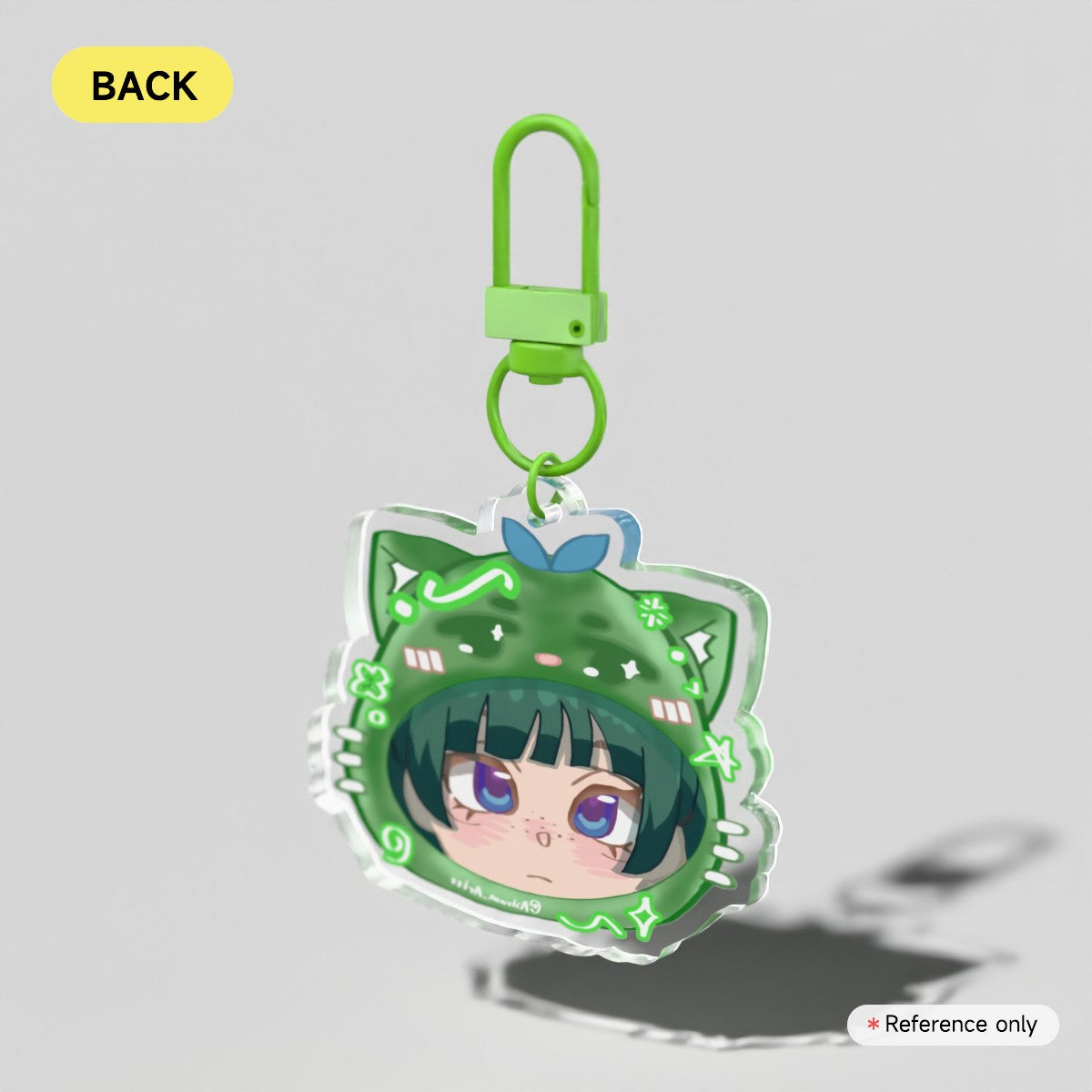 Mao Mao Cozy Cat Keychain