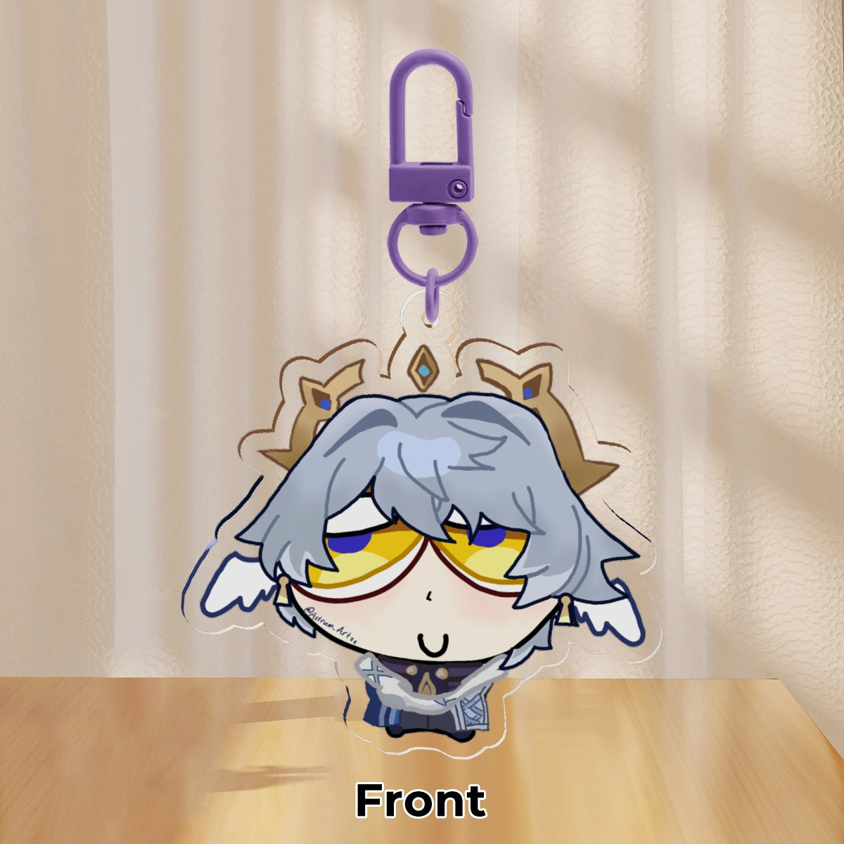 Silly Little Sunday Keychain