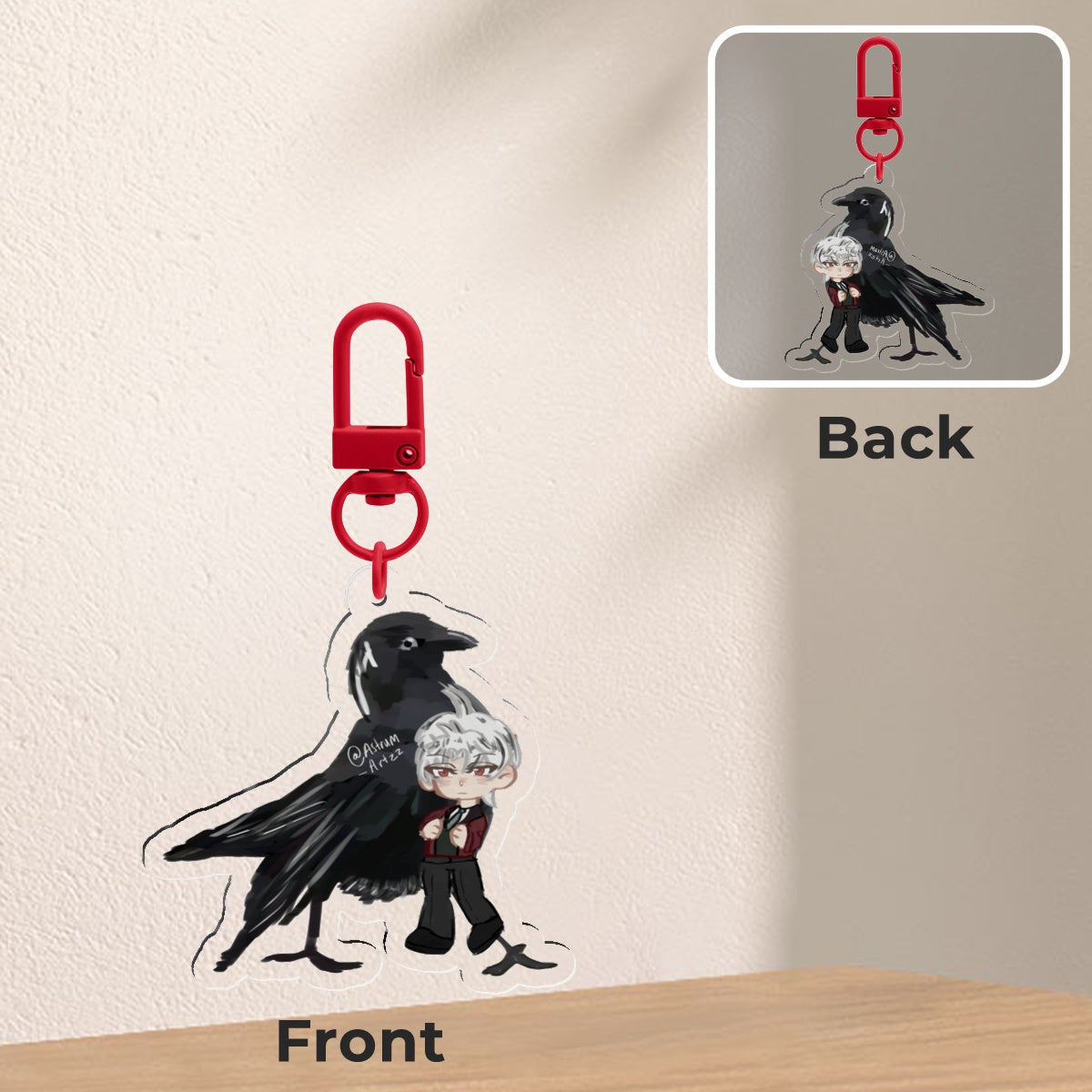 Sylus Crow Keychain