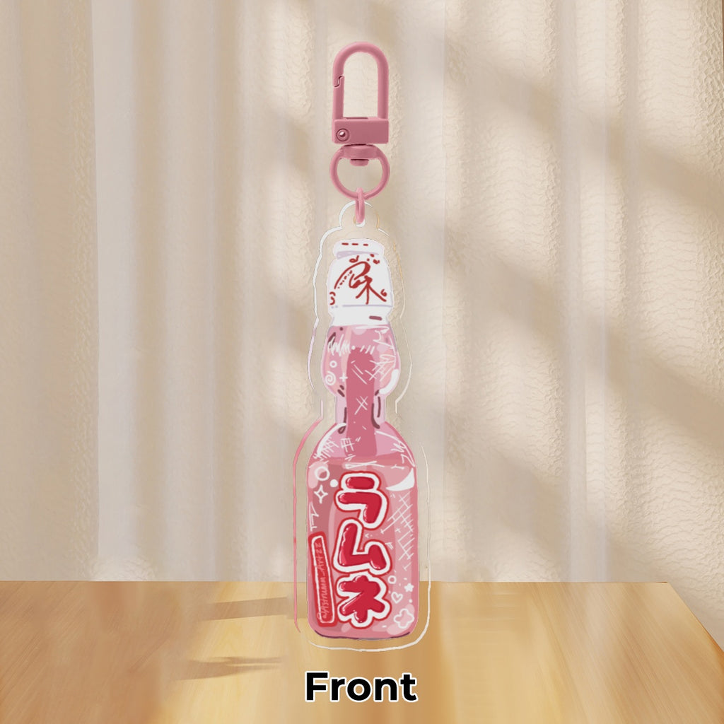 Pink Ramune Keychain