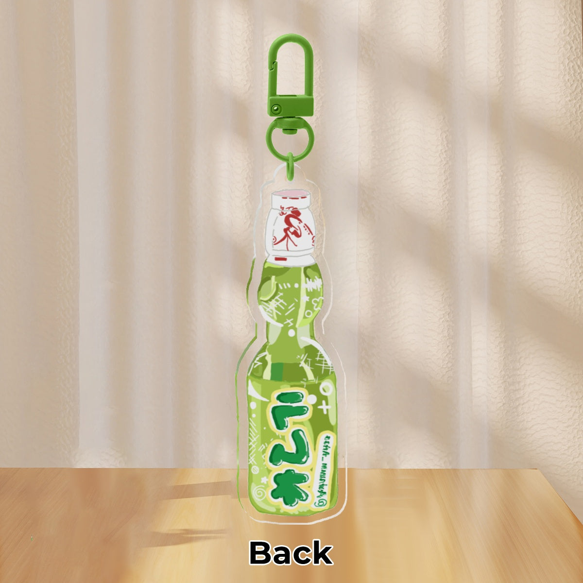 Green Ramune Keychain