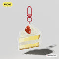 Strawberry Cake Keychain