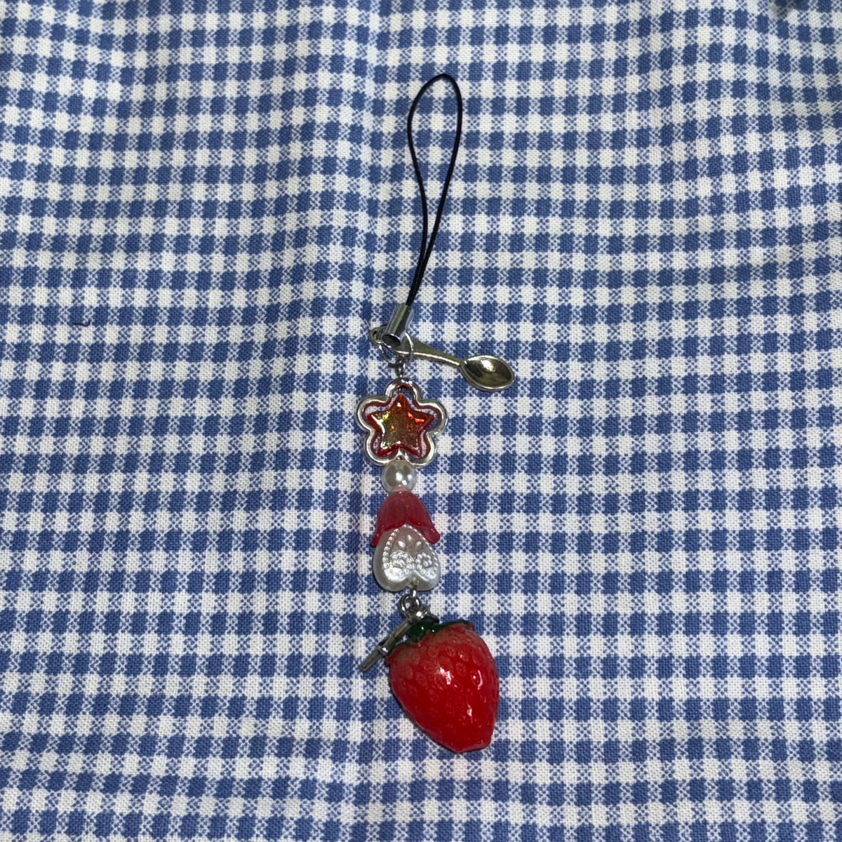 Strawberry Phone Charm
