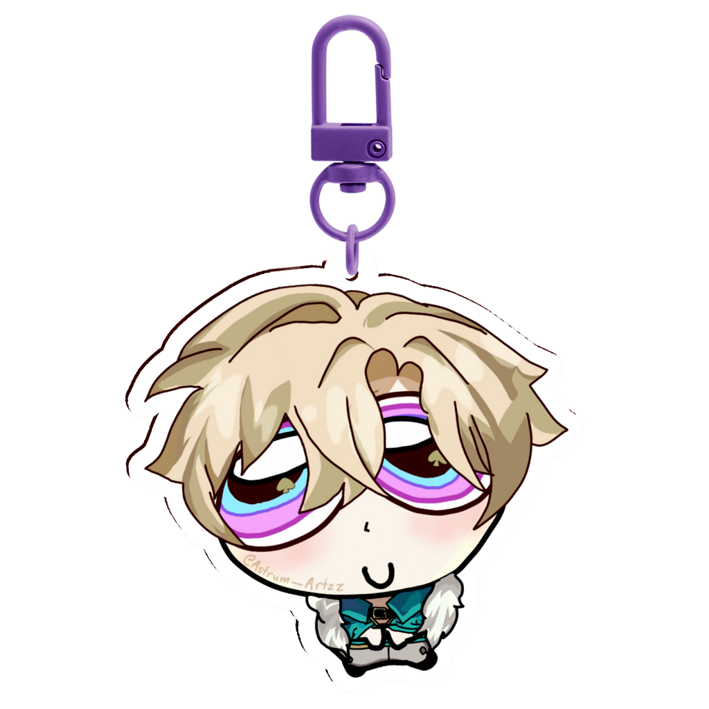 Silly Little Adventurine Keychain