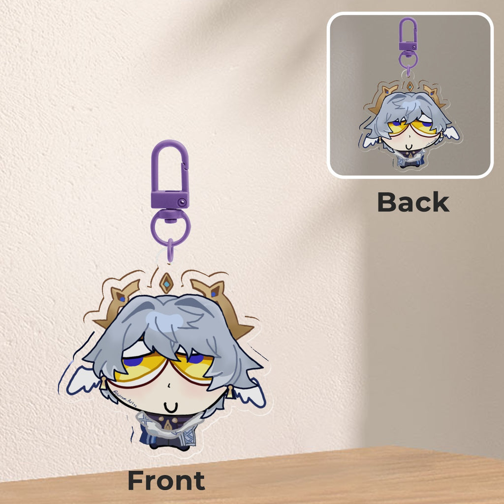 Silly Little Sunday Keychain