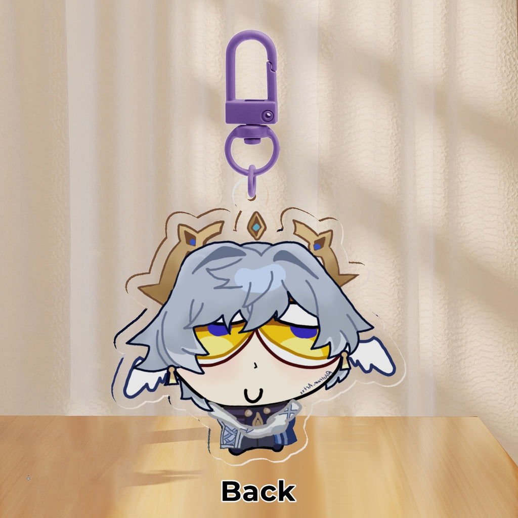 Silly Little Sunday Keychain