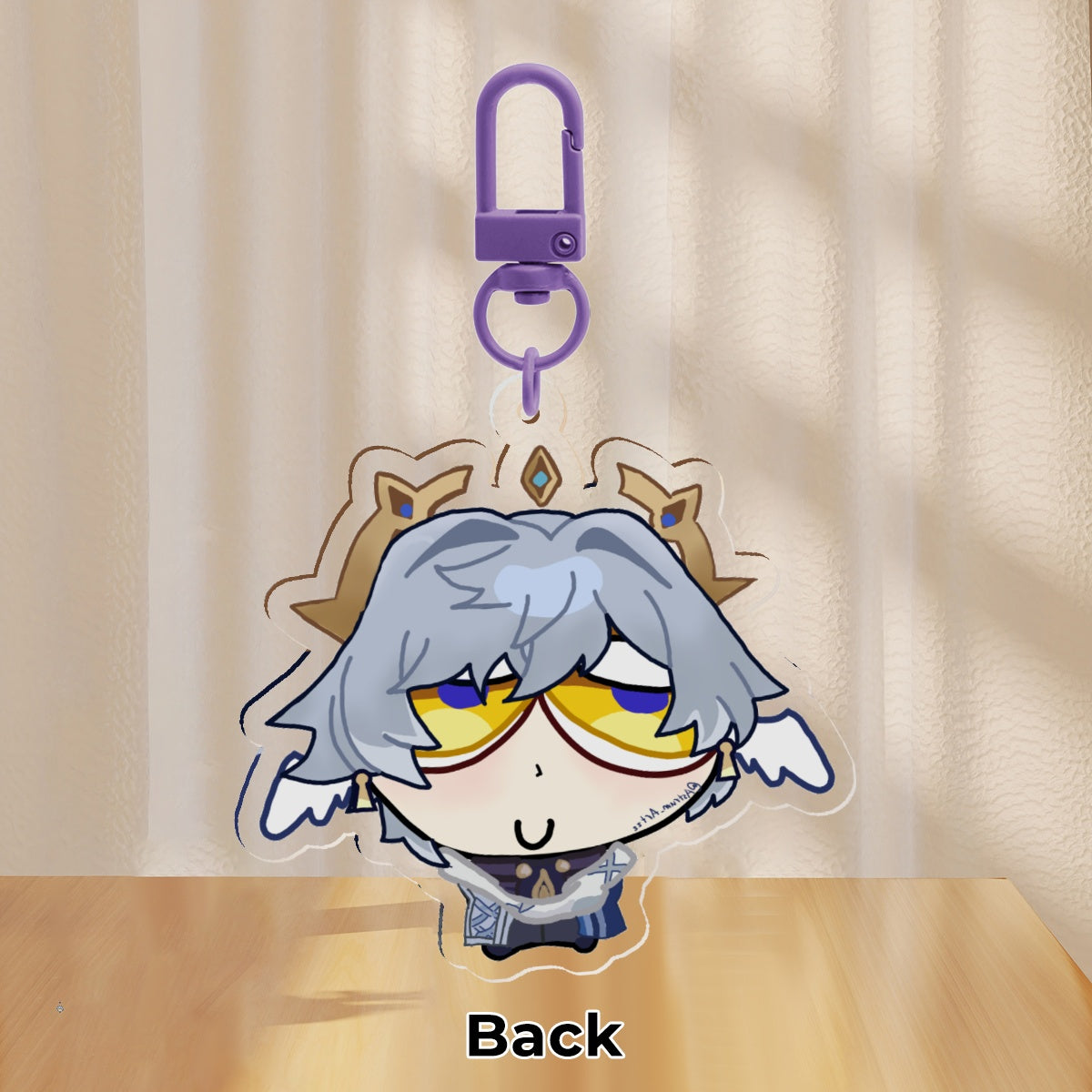 Silly Little Sunday Keychain