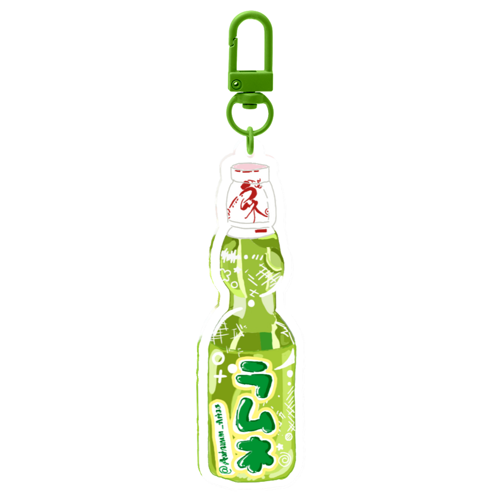 Green Ramune Keychain