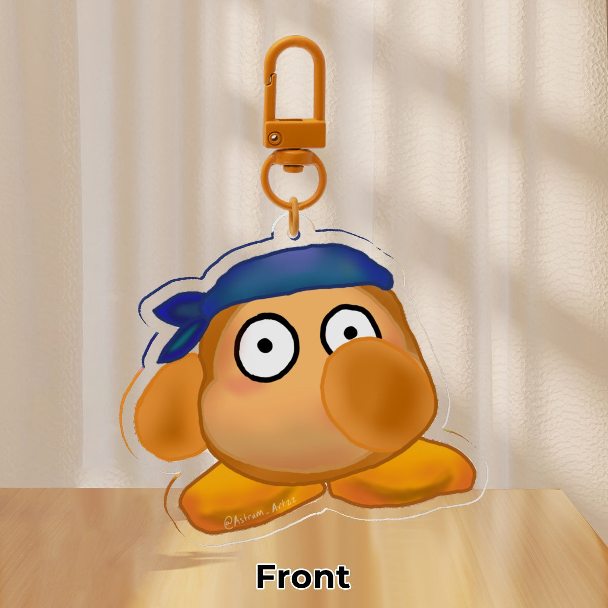 Shocked Bandana Dee Keychain