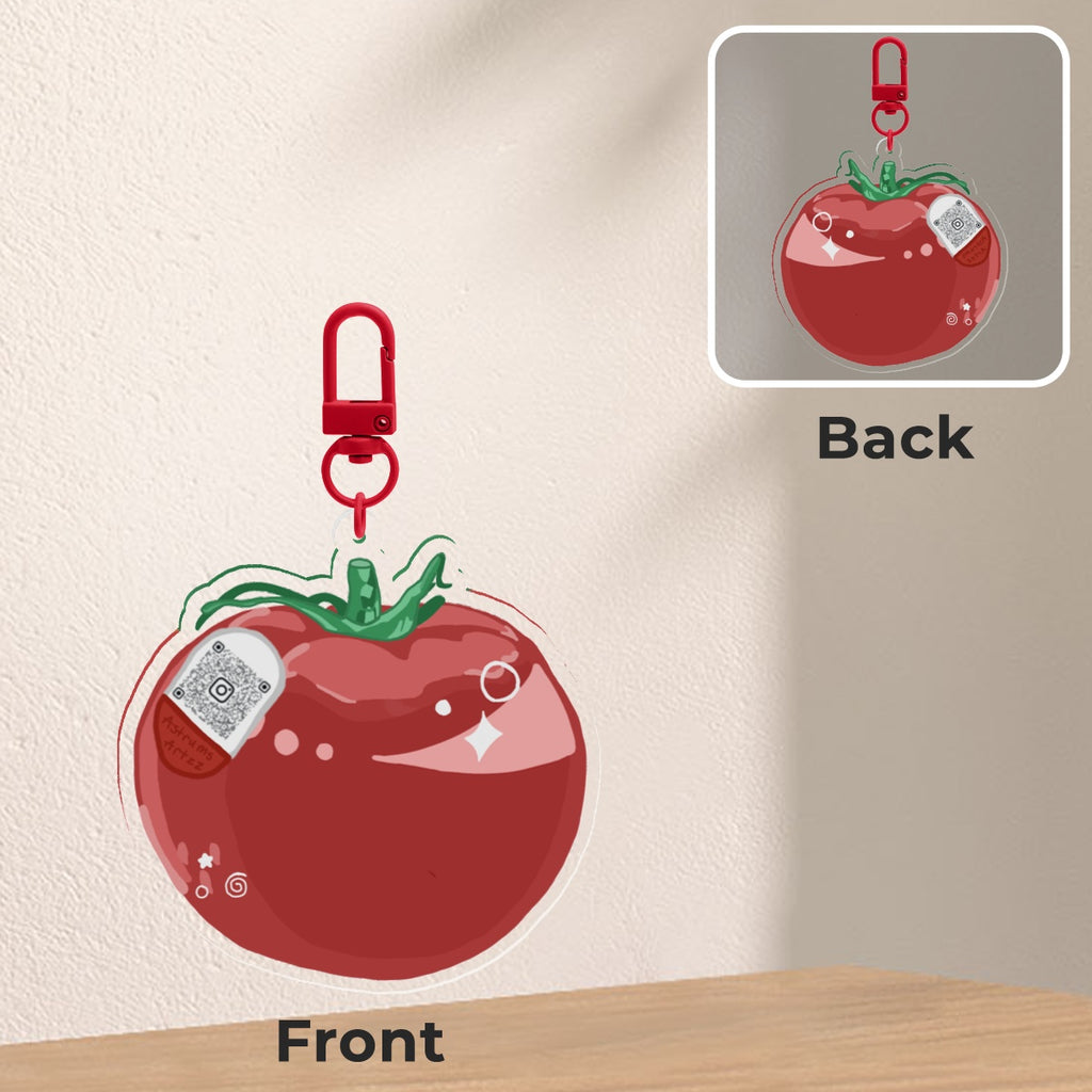 Tomato Keychain