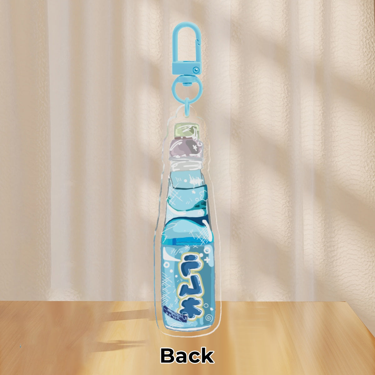 Blue Ramune Keychain