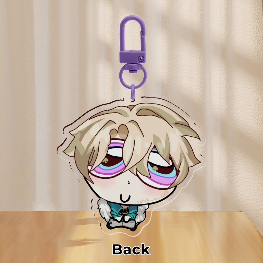 Silly Little Adventurine Keychain