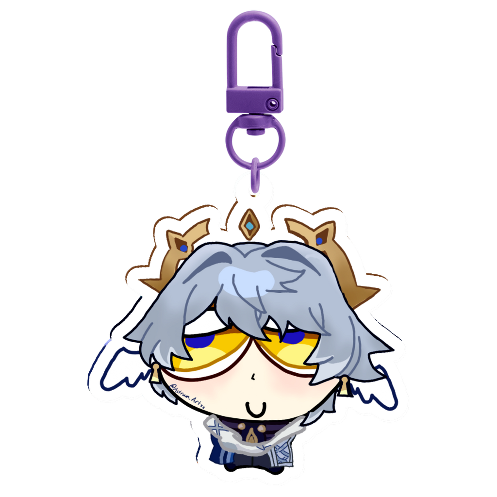 Silly Little Sunday Keychain
