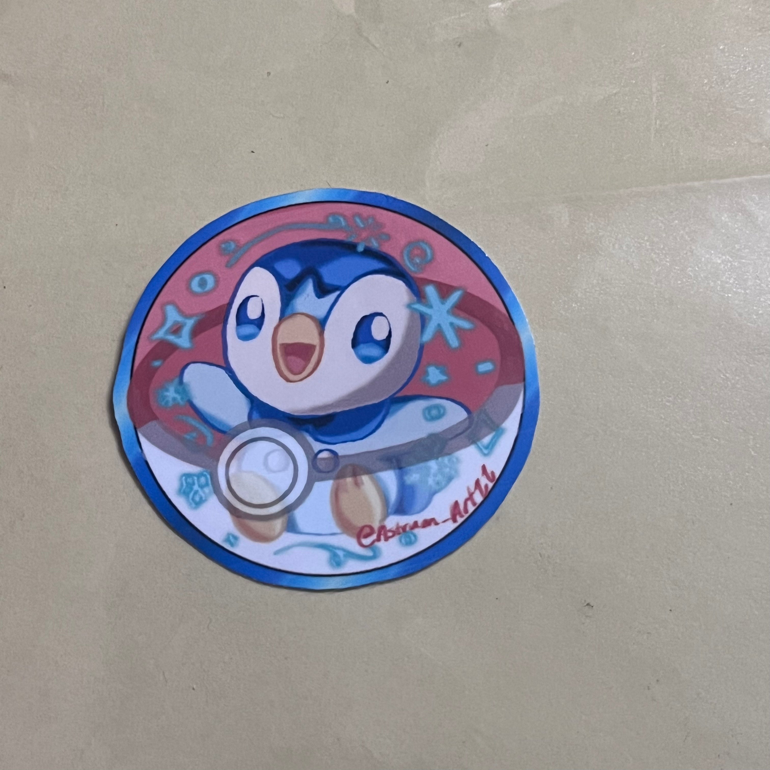 Piplup Pokeball Sticker