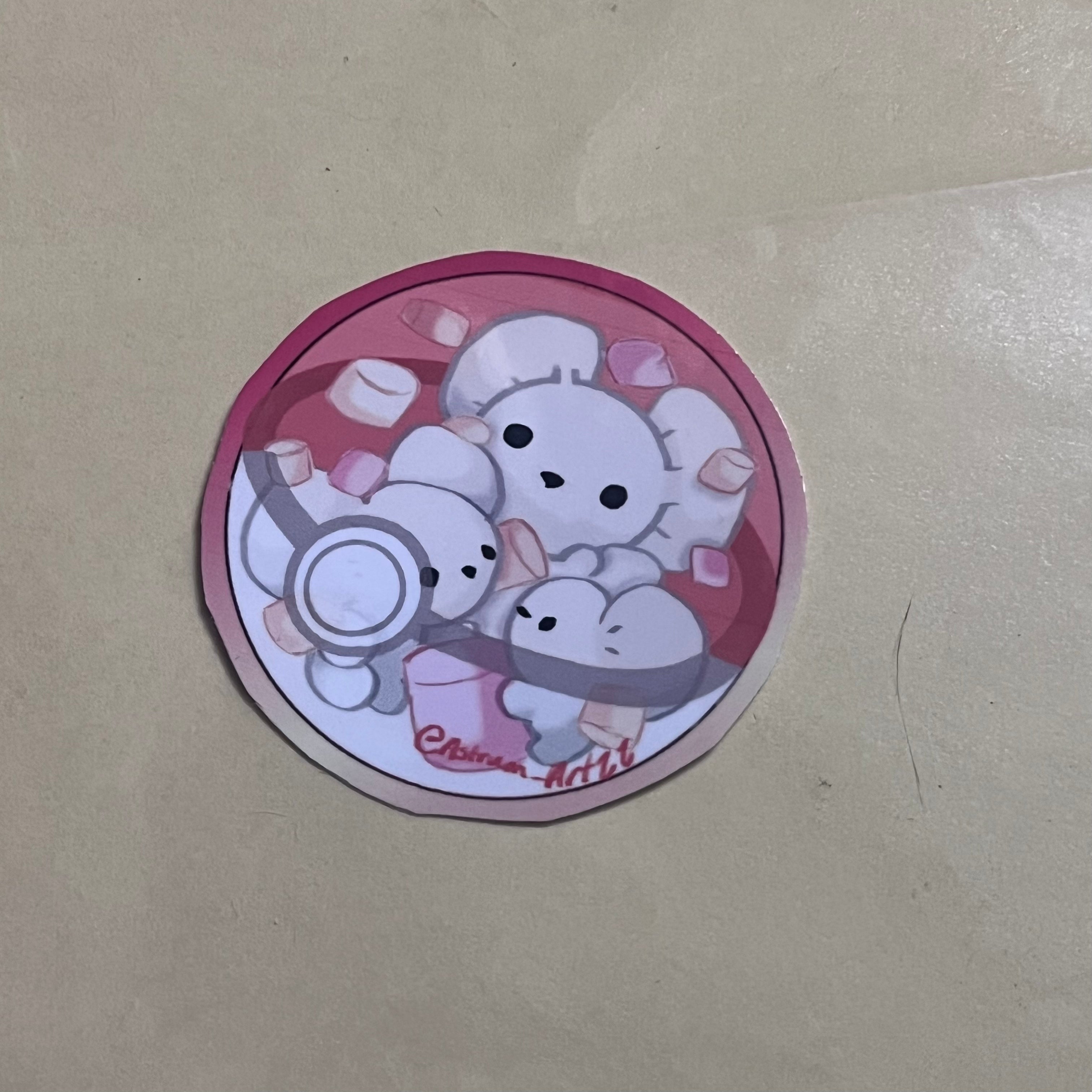Tandemaus Pokeball Sticker