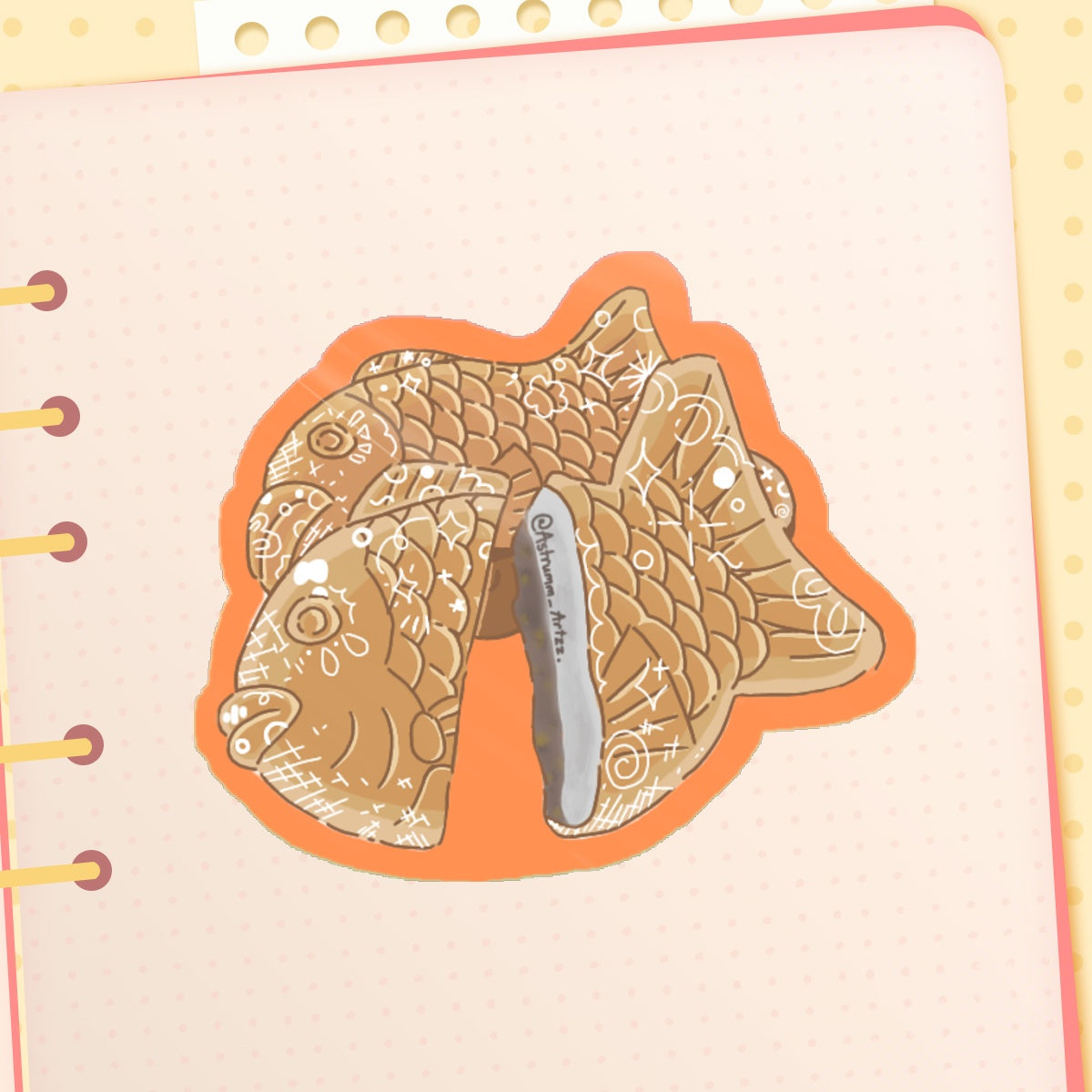 Taiyaki Fish Sticker