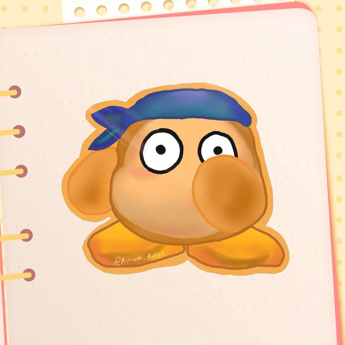 Bandana waddle dee sticker