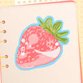Strawberry sticker