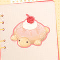 Turtle pastry sticker