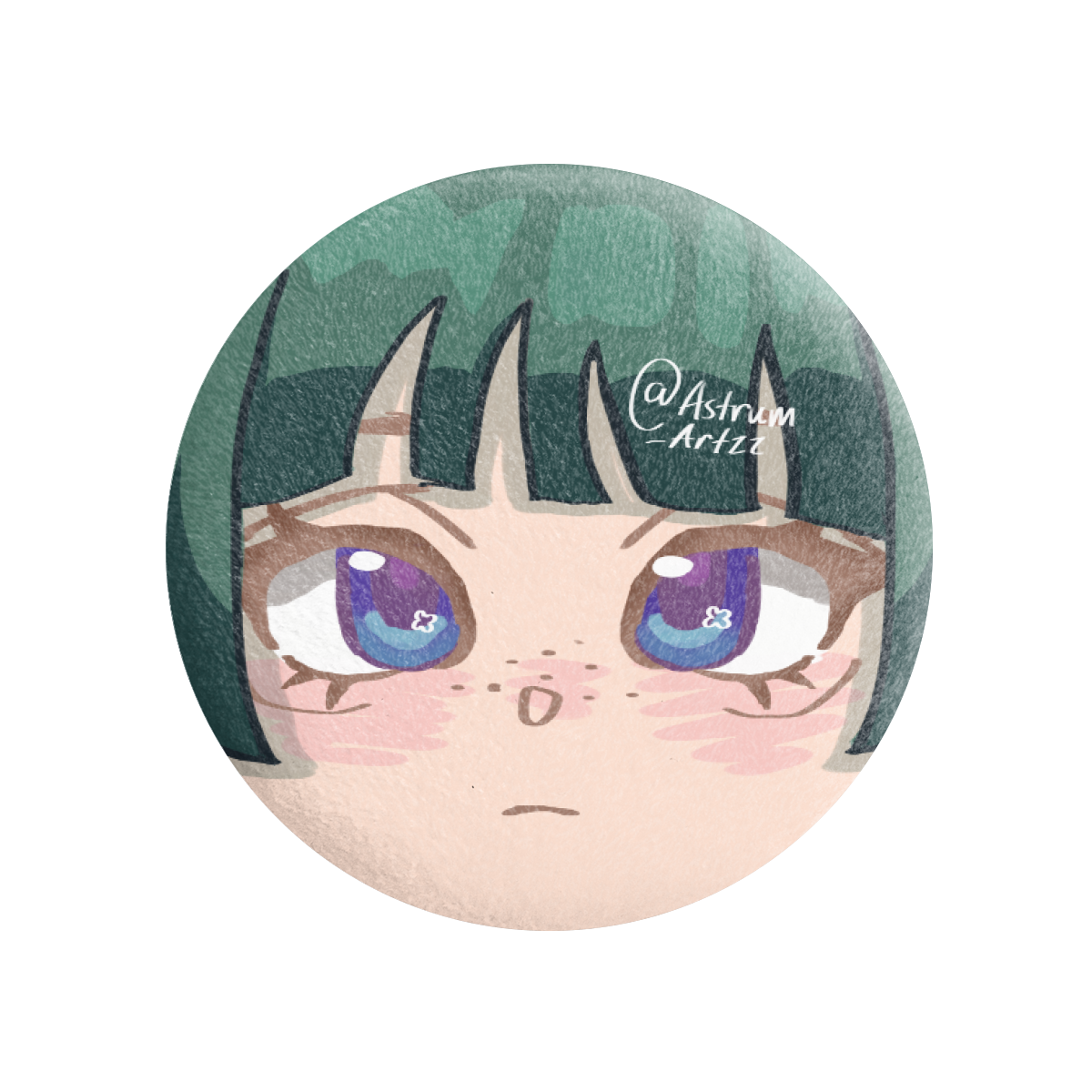 Mao Mao Plush Badge