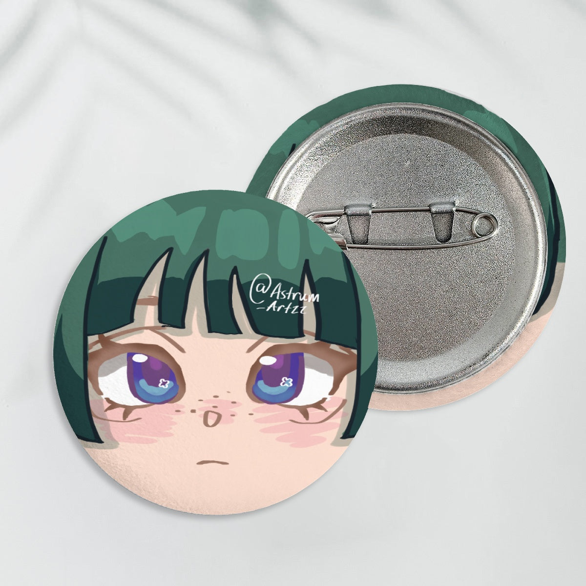 Mao Mao Plush Badge