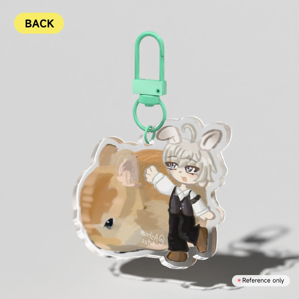 Xavier Bunny Keychain