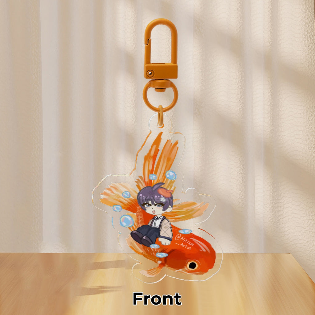 Rafayel Goldfish Keychain