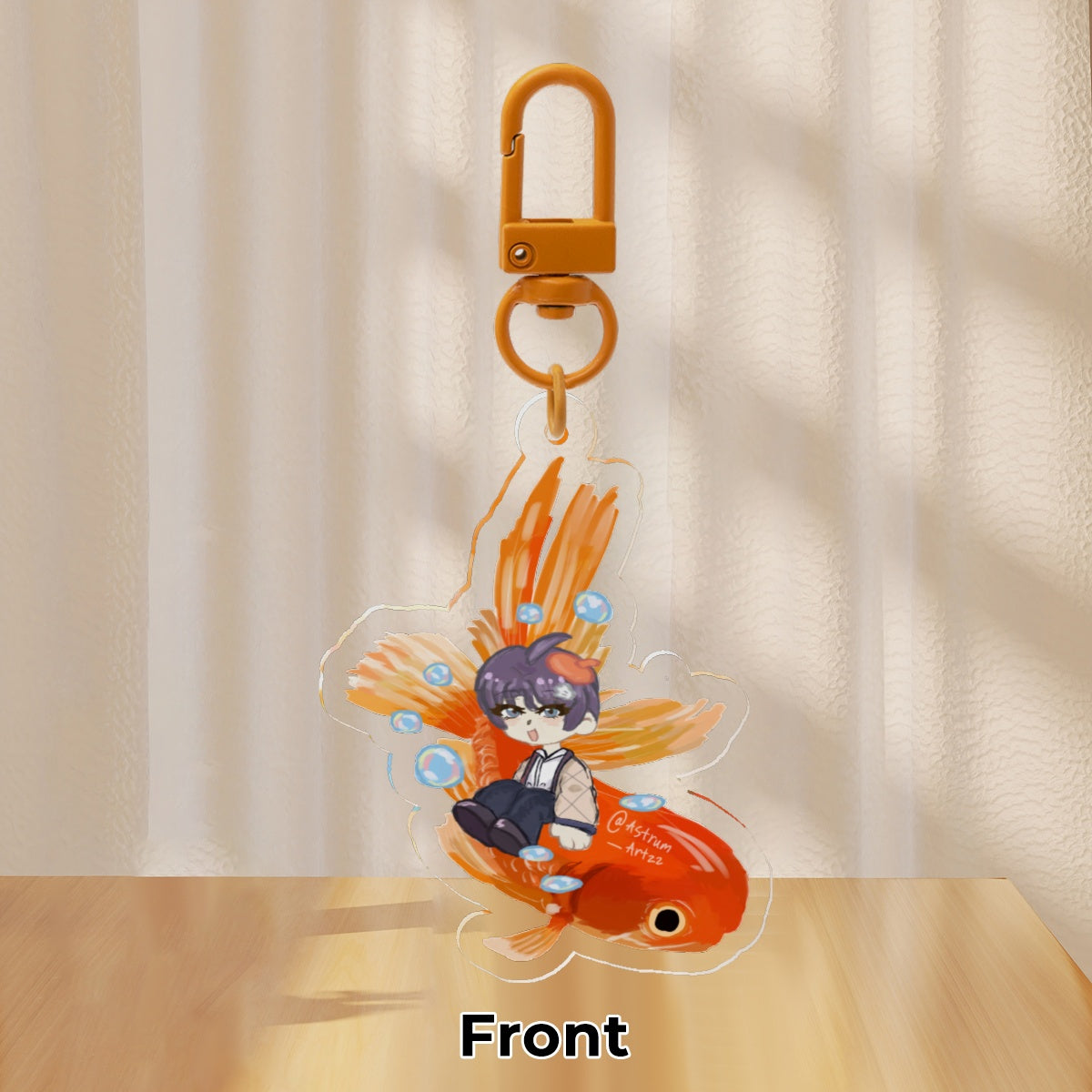 Rafayel Goldfish Keychain