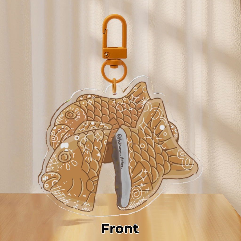 Taiyaki Fish Keychain