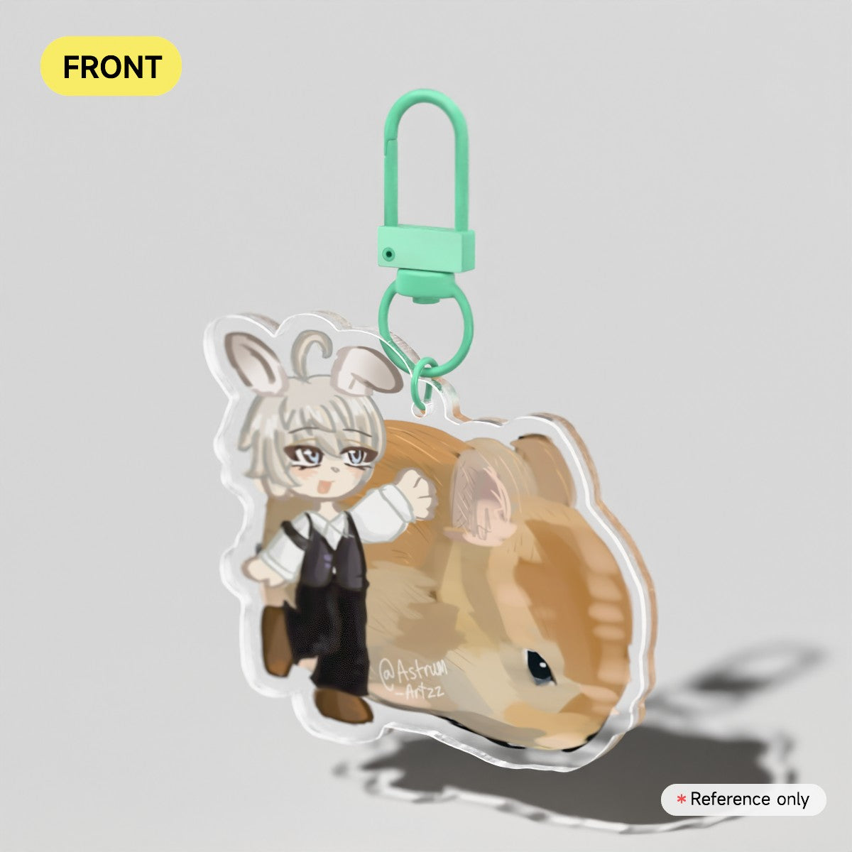 Xavier Bunny Keychain
