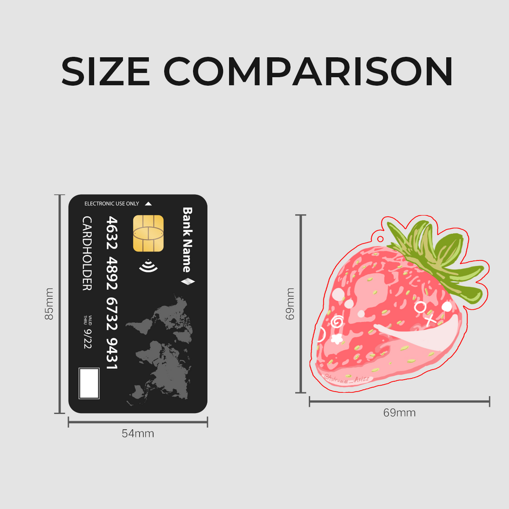 Strawberry Keychain