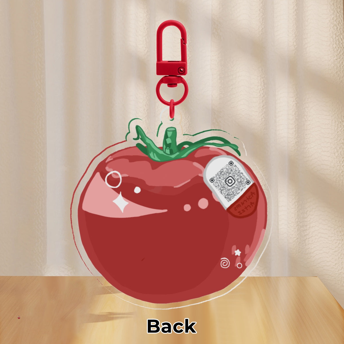 Tomato Keychain