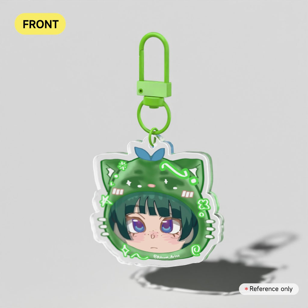 Mao Mao Cozy Cat Keychain