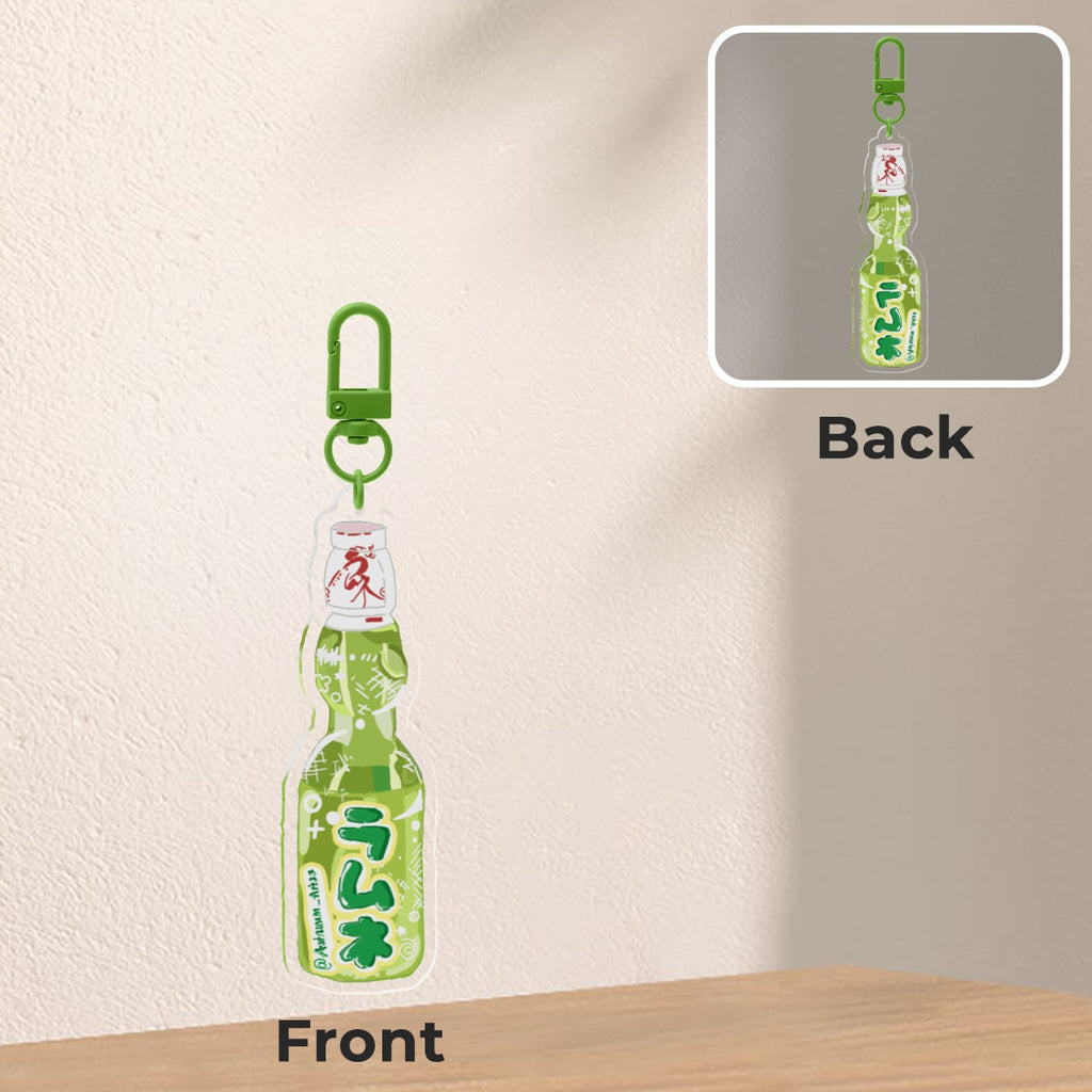 Green Ramune Keychain