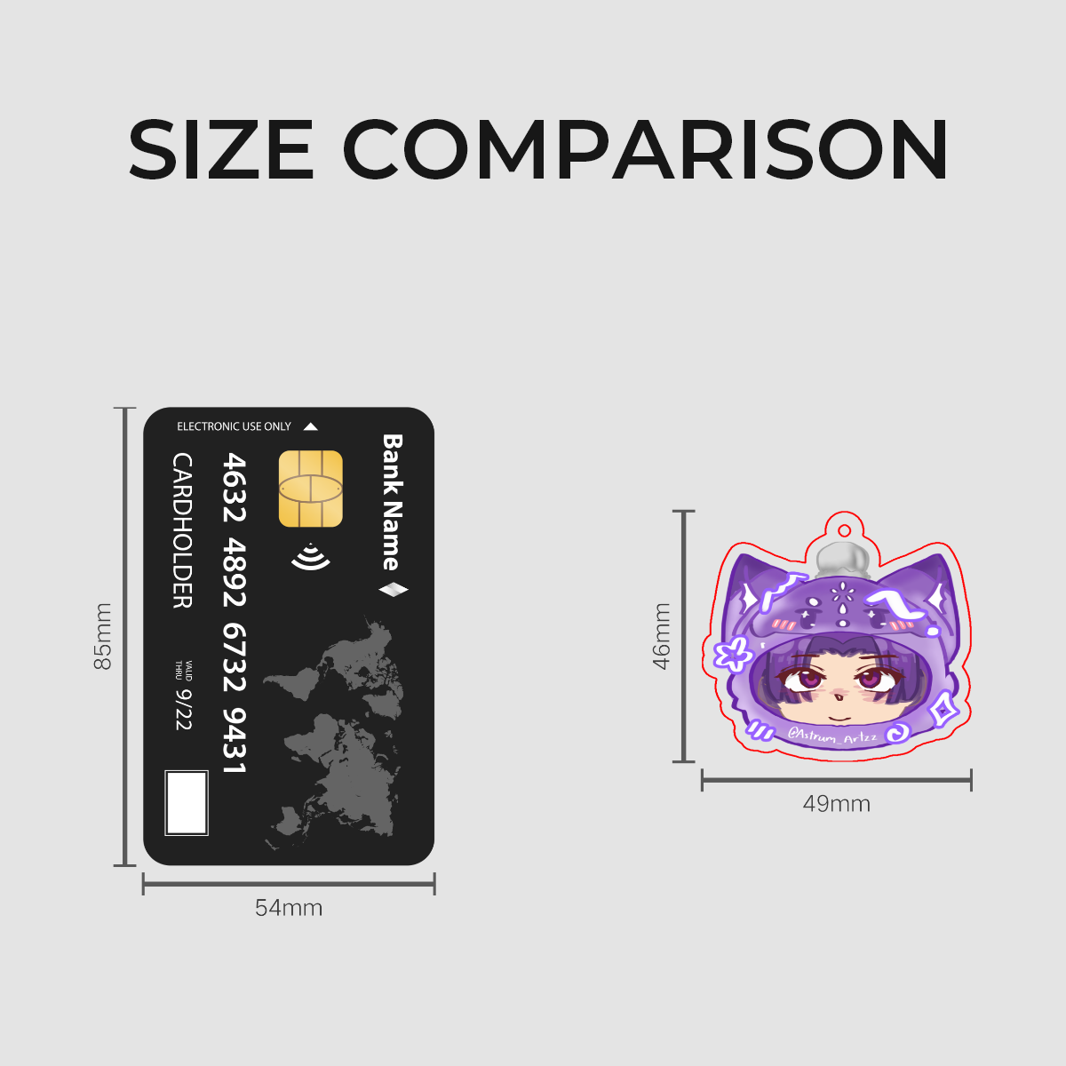 Jinshi Cozy Fox Keychain