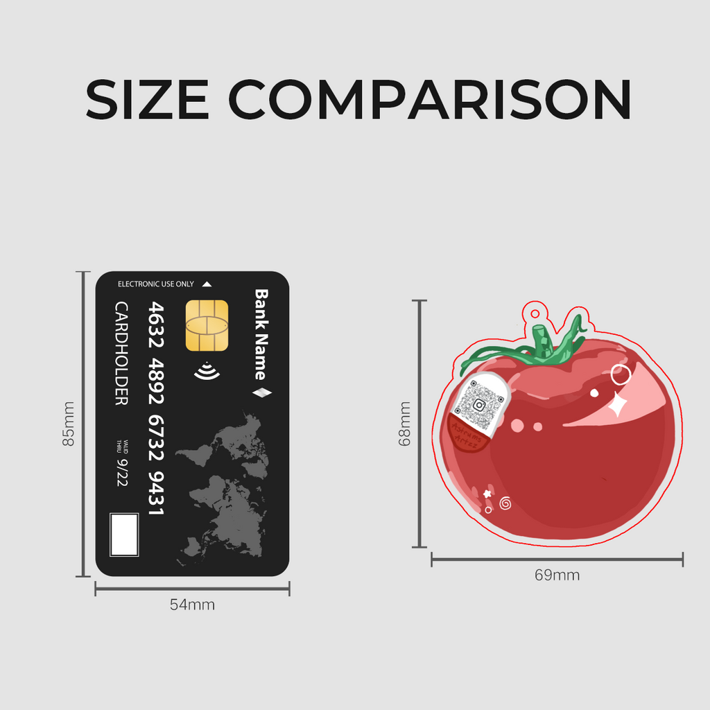 Tomato Keychain