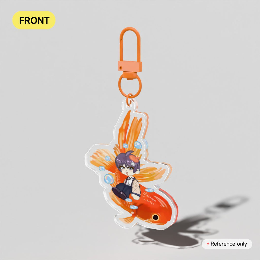 Rafayel Goldfish Keychain