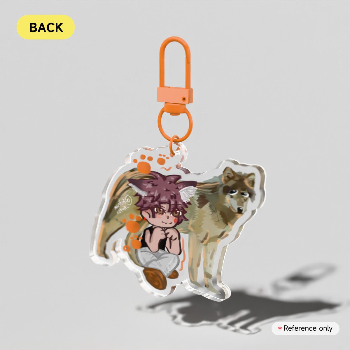 Valko Wolf Keychain