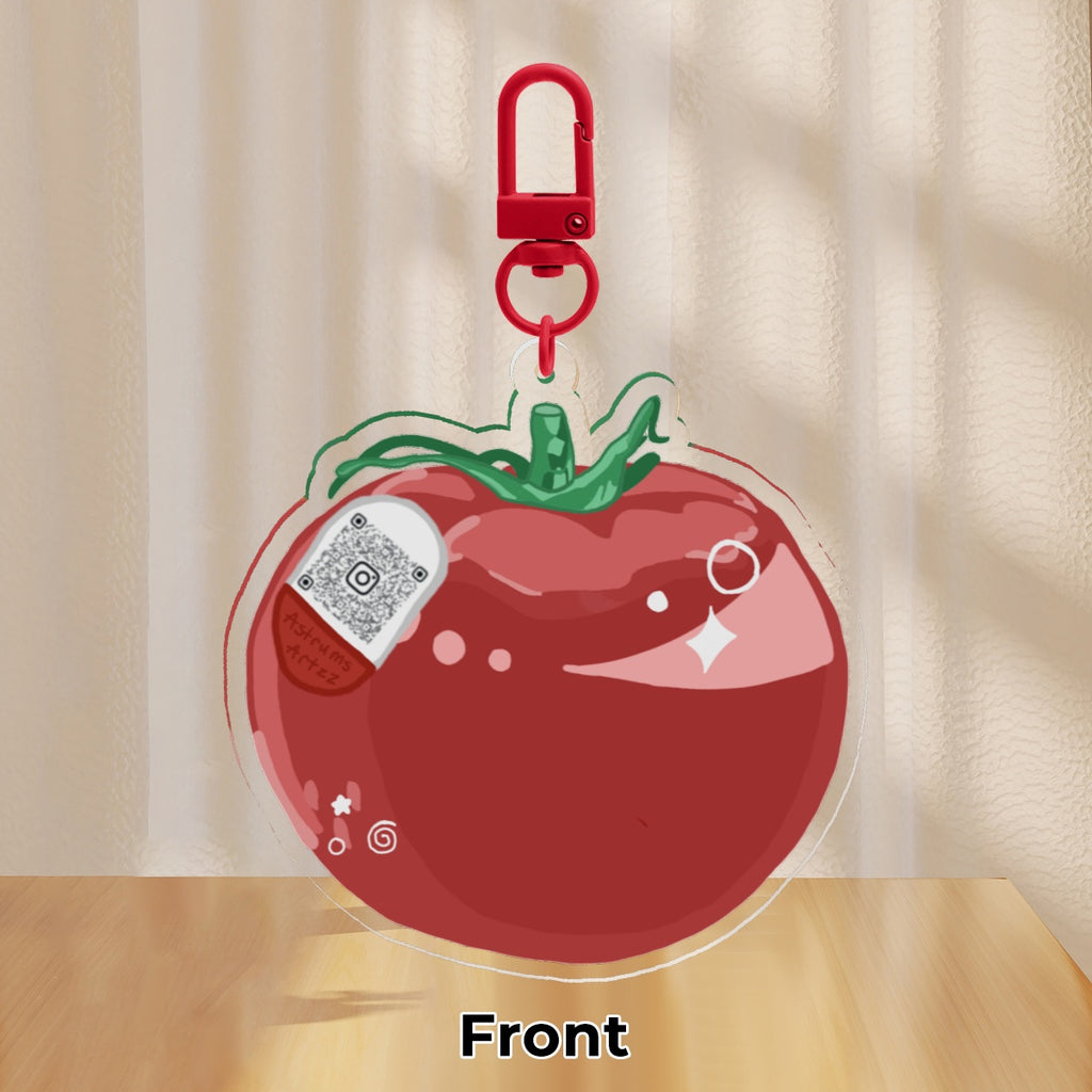 Tomato Keychain