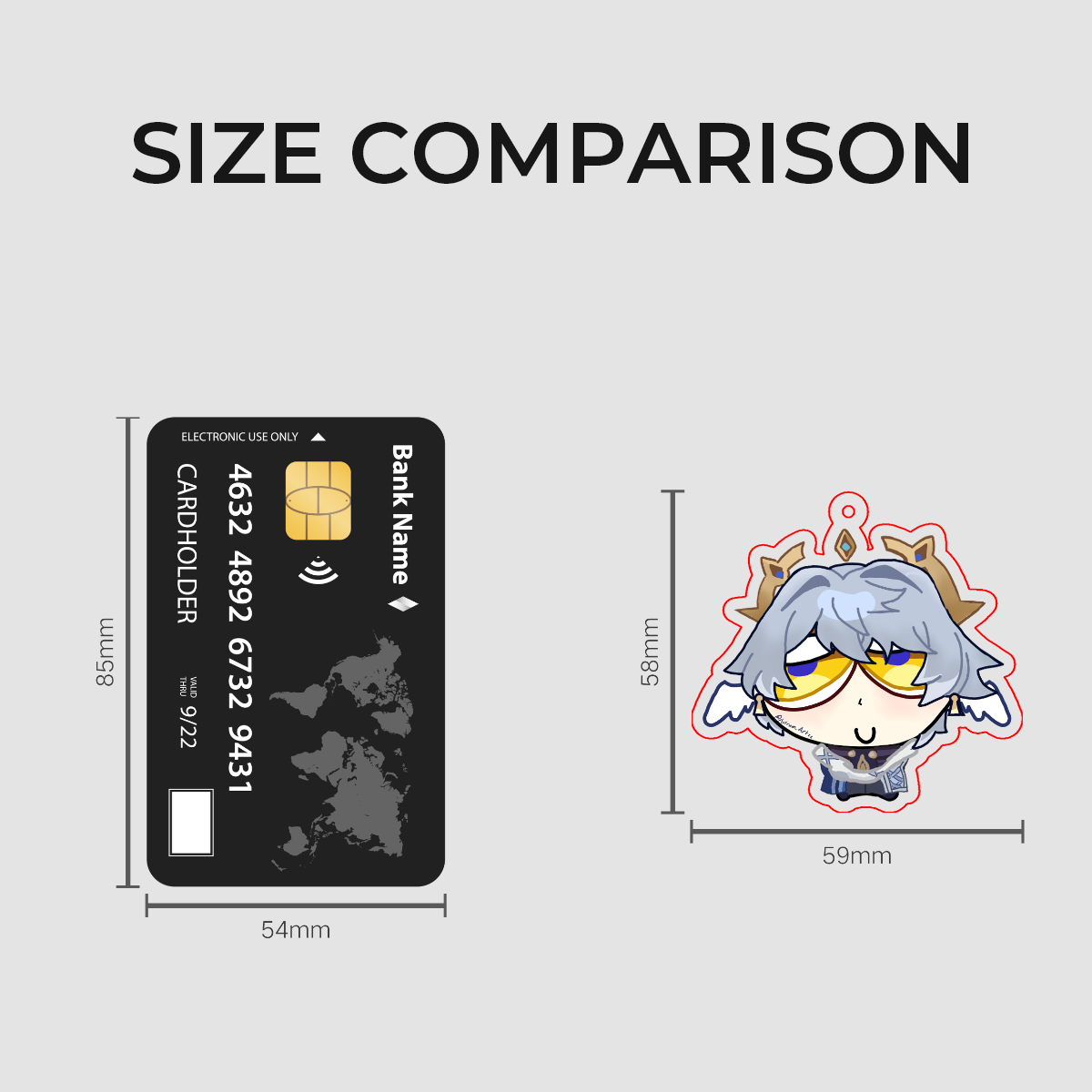 Silly Little Sunday Keychain
